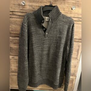 Marble Gray GAP chunky knit sweater
